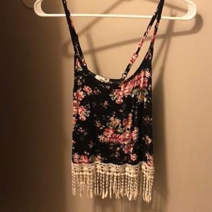 a summer spaghetti strap shirt